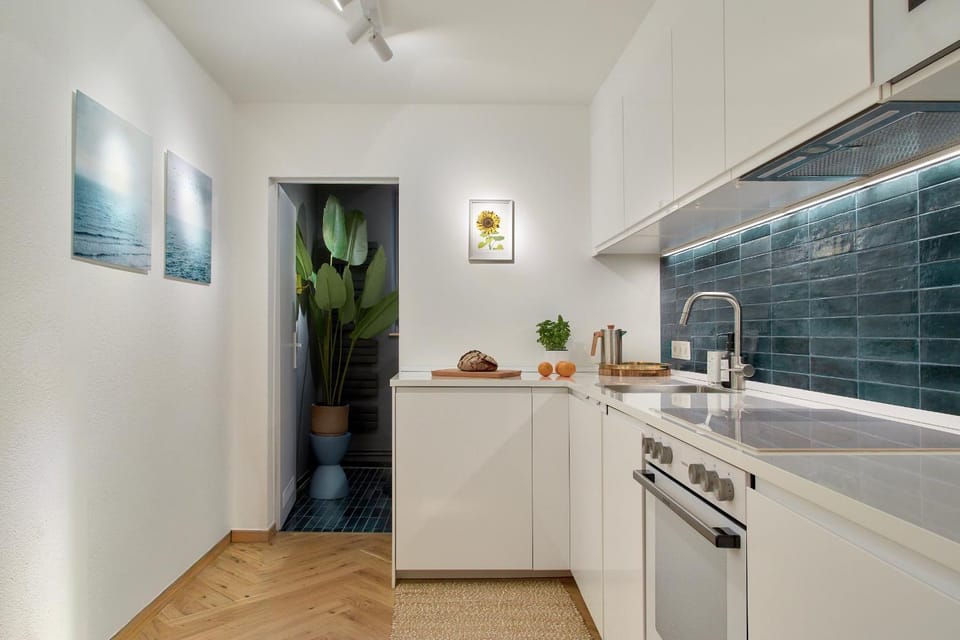 Coffee/tea facilities, Kitchen or kitchenette, Business facilities, Decorative detail, Shopping Area, dishwasher, heating, internet, microwave, oven, stove, toaster, washing machine, dryer