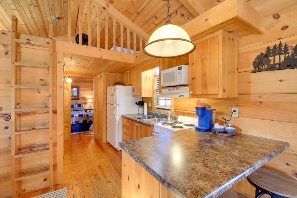 Bike, Hike, Ride & Fish from Cozy Creekside Cabin Cabin in Damascus