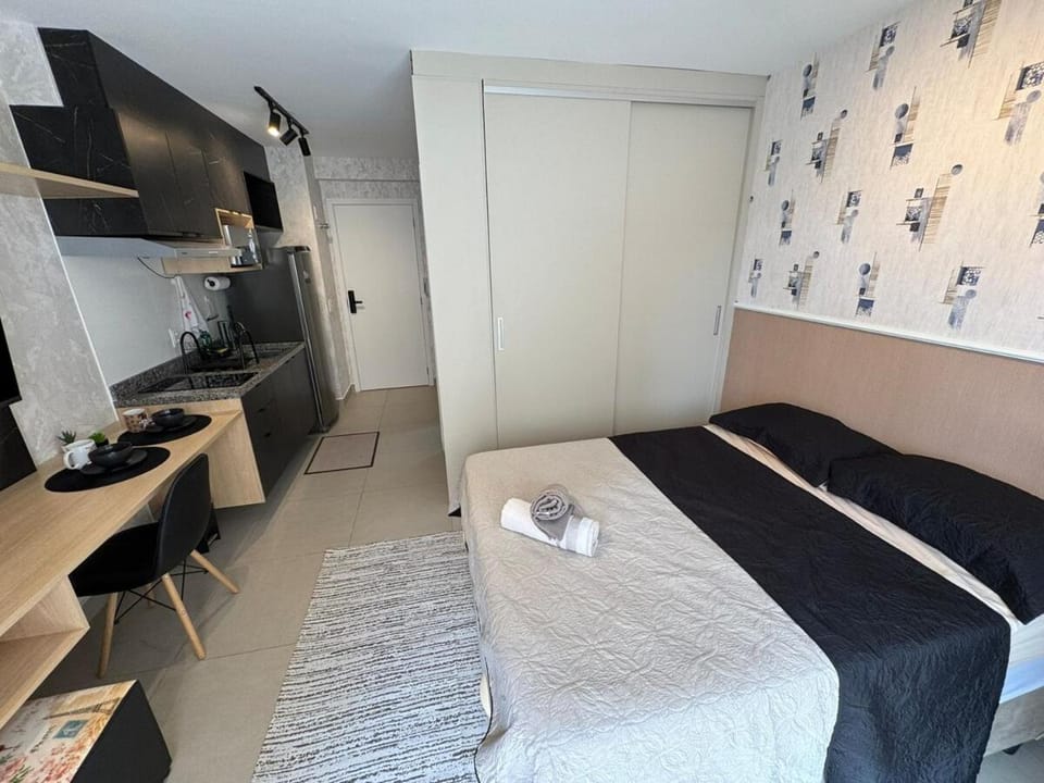 Estiloso Studio em Pinheiros com piscina e academia Apartment in Sao Paulo City