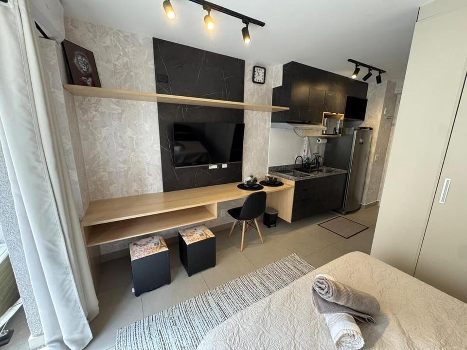 Estiloso Studio em Pinheiros com piscina e academia Apartment in Sao Paulo City