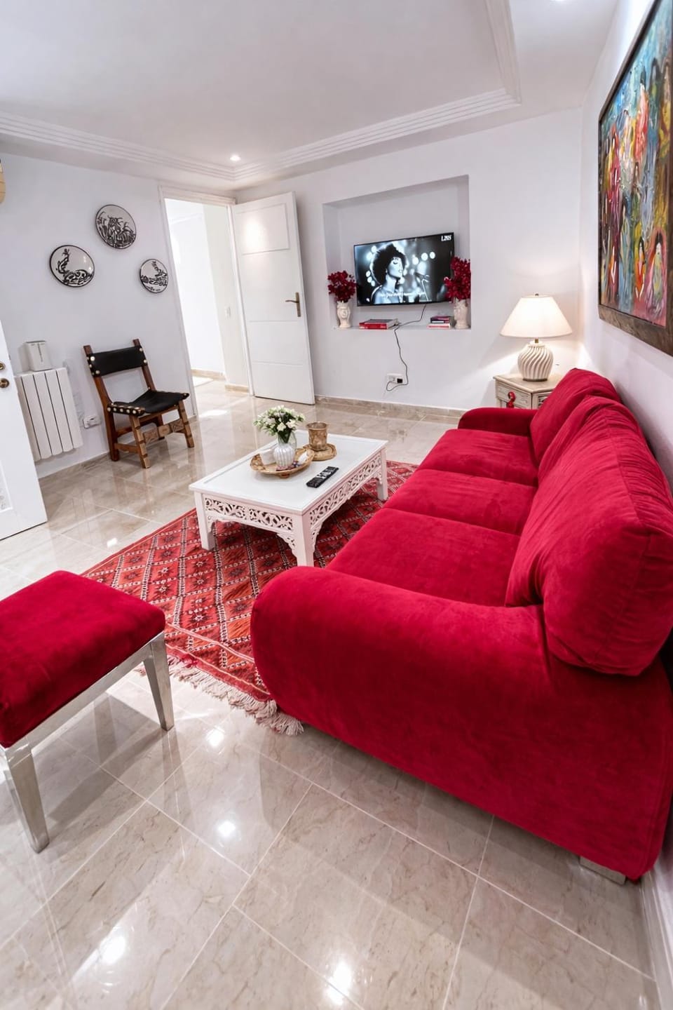TV and multimedia, Seating area