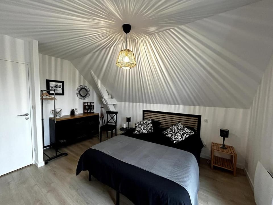 New house with garden for 8 people near beaches House in Quiberon