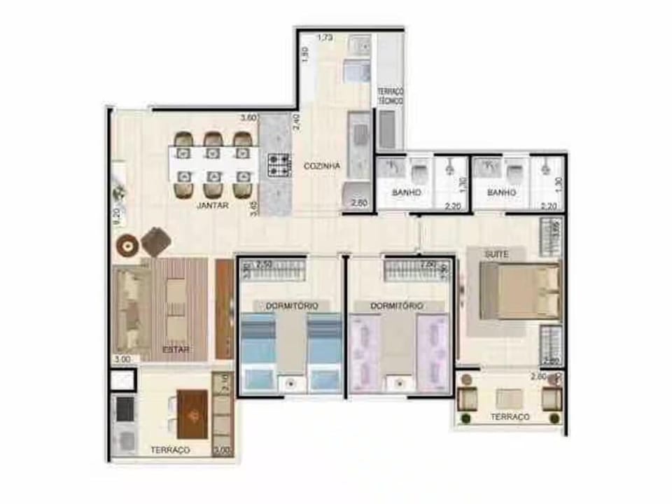 Entre Mares Condominio Apartment in Bertioga