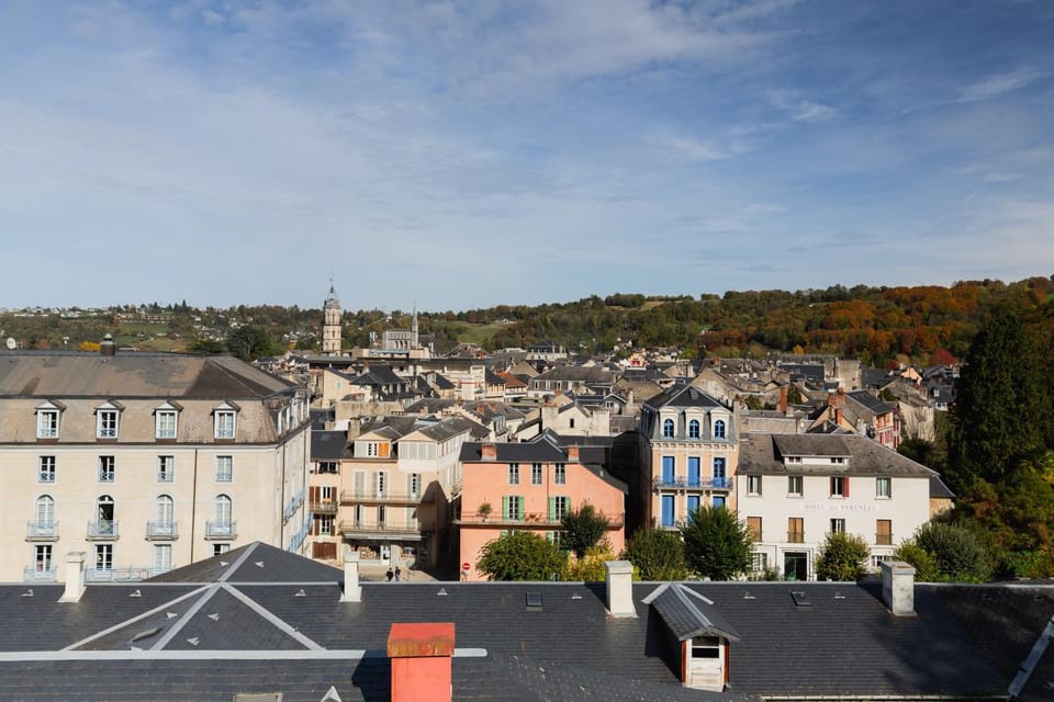 2 pièces d'architecte balcon couvert face Thermes Apartment in Occitanie