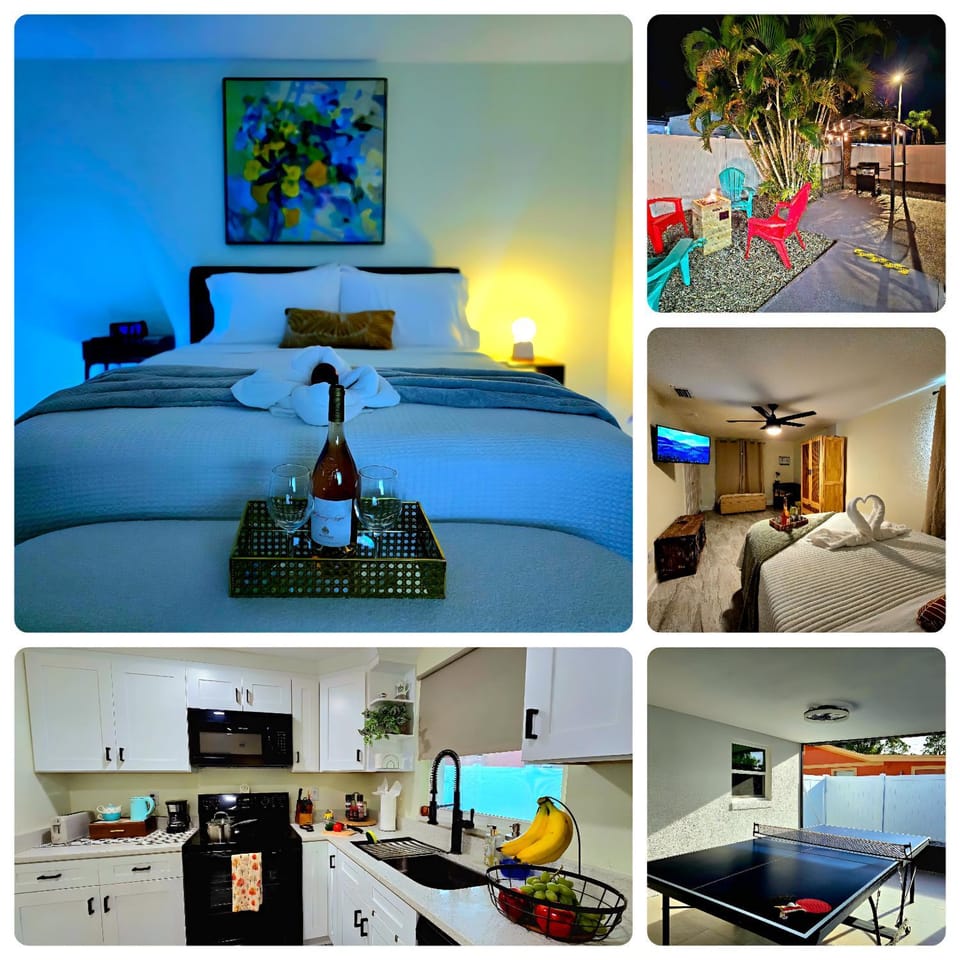 Bed, Photo of the whole room, Evening entertainment, Bedroom