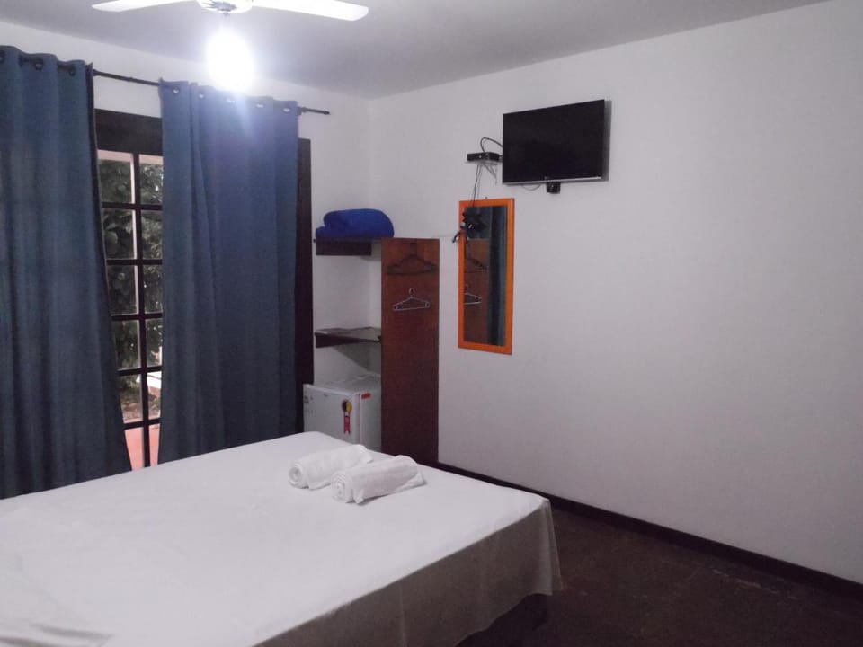 Bed, Bedroom, Garden view, Street view, Sunset