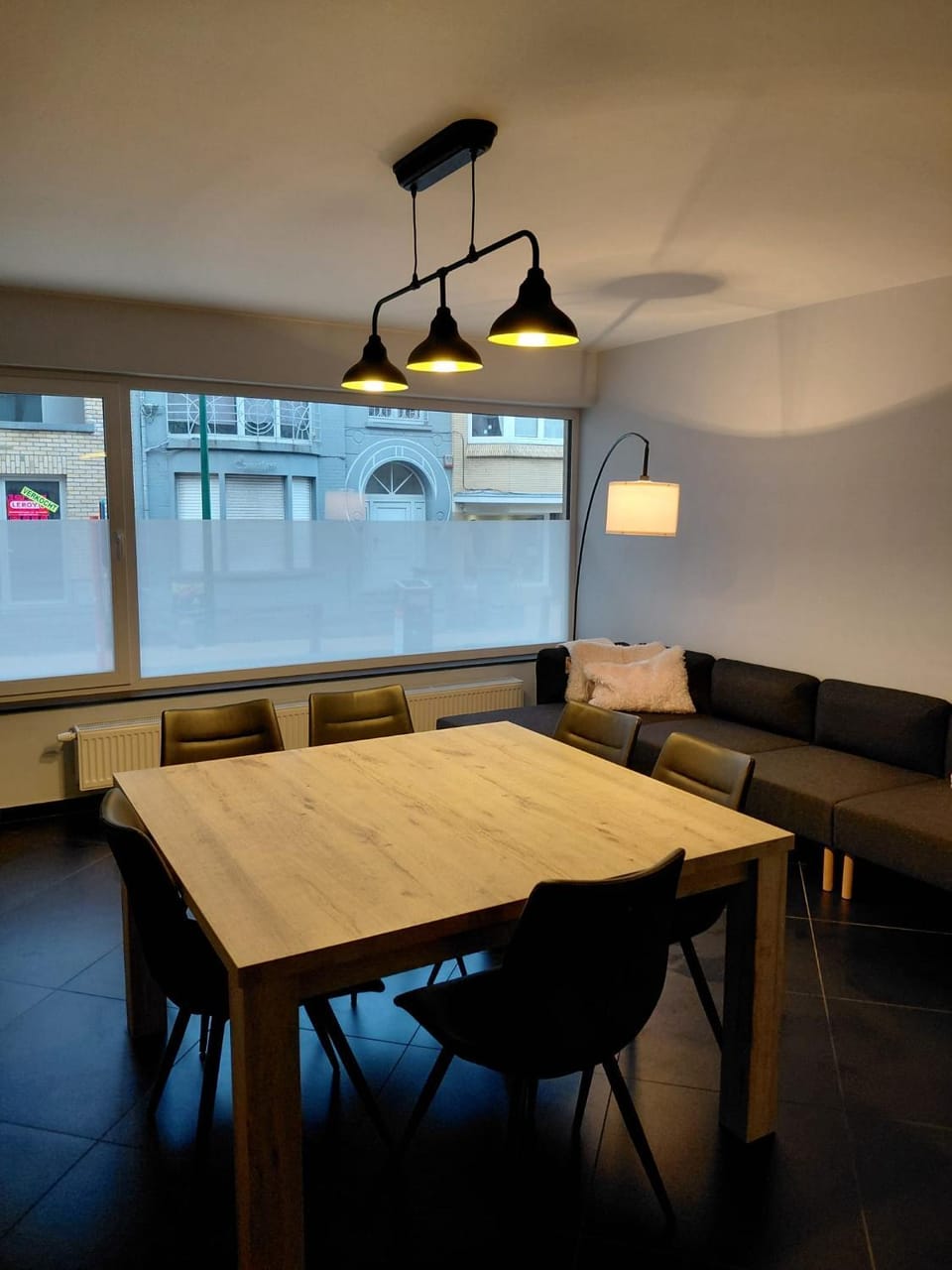 Living room, Seating area, Dining area