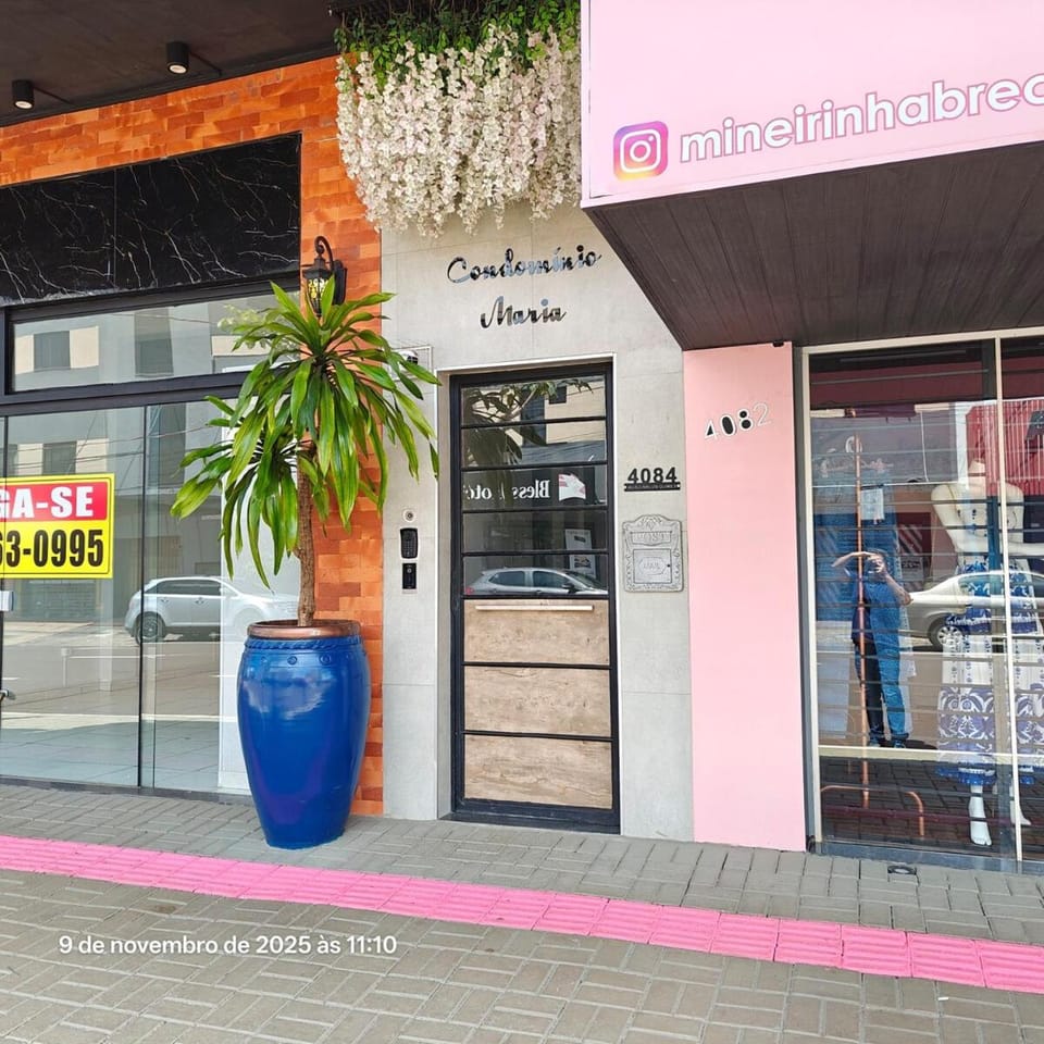 Apenas 100m da Catedral com Ar condicionado e máquina de lavar Apartment in Cascavel