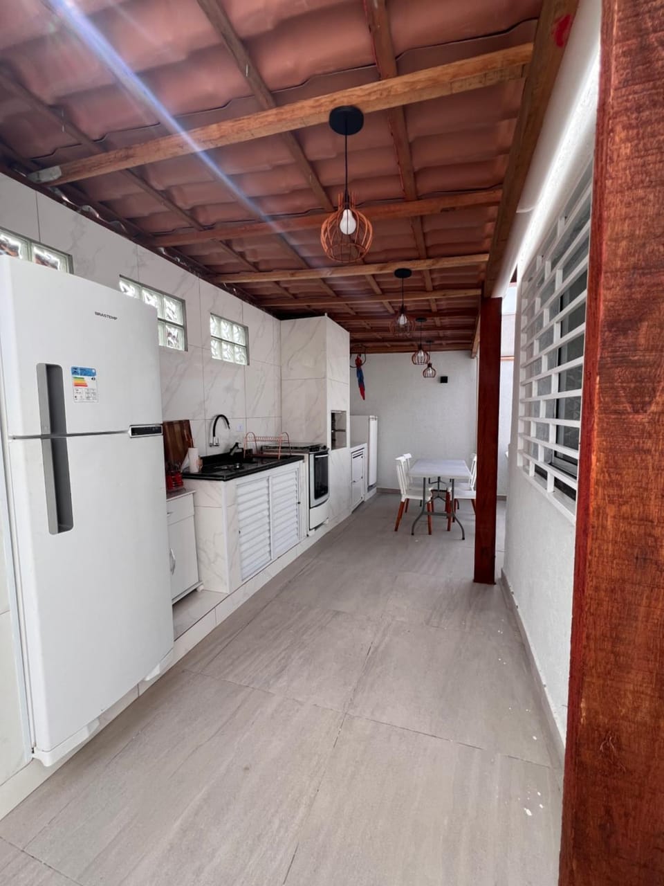 Kitchen or kitchenette, Dining area, oven, stove