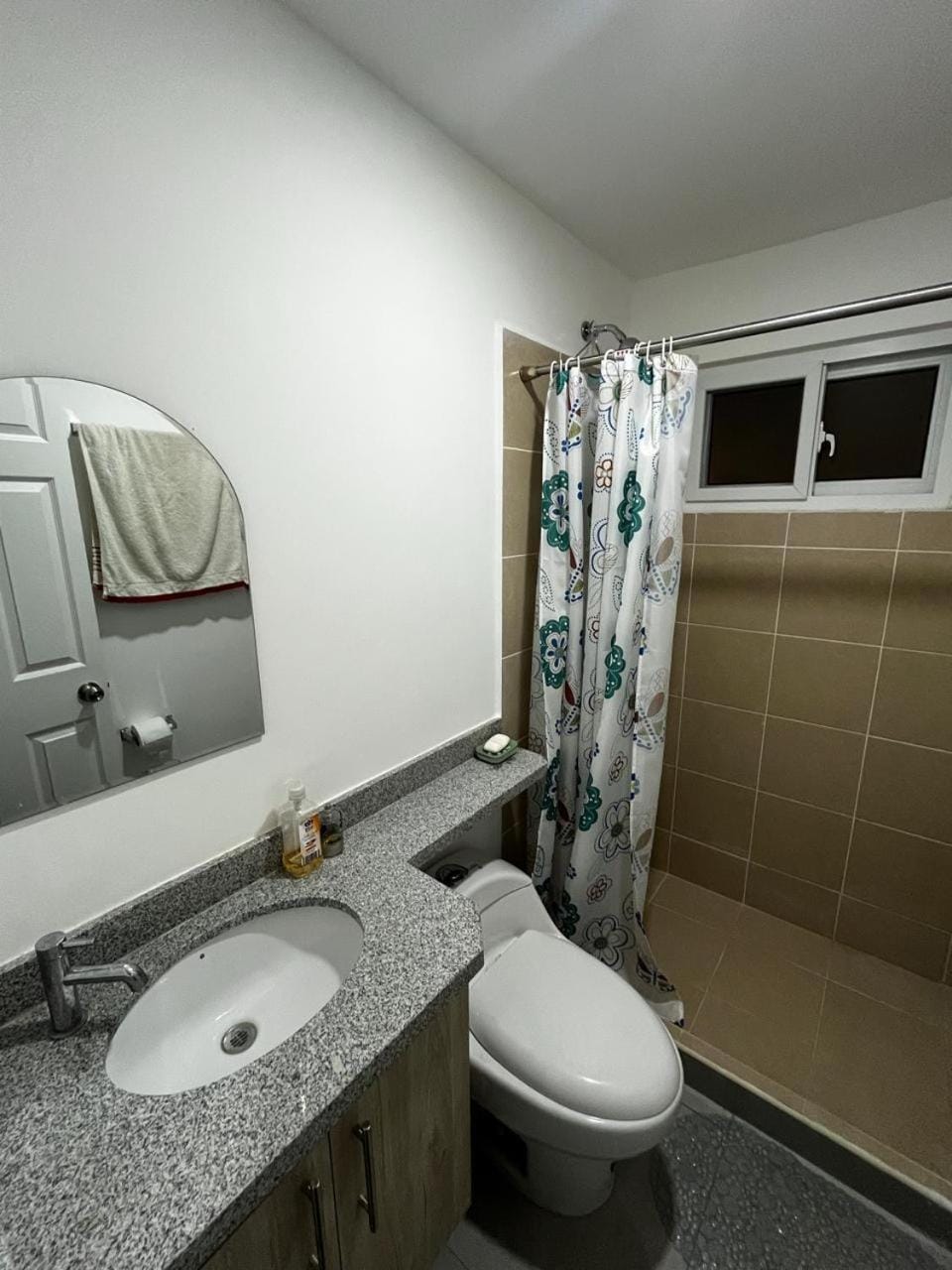Shower, Toilet, Bathroom, towels