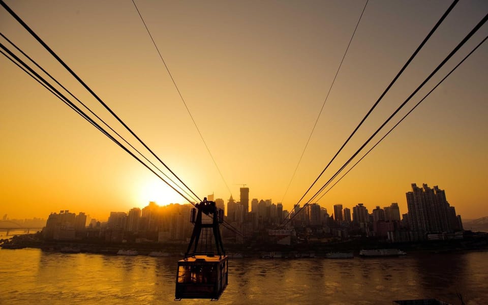 Natural landscape, City view, River view, Sunset