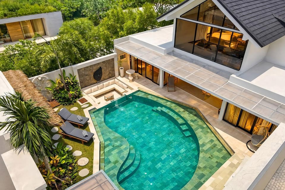 Garden, Pool view