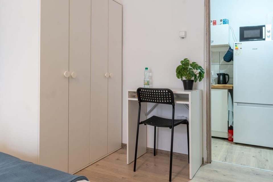 Kitchen or kitchenette, Seating area, oven, wardrobe