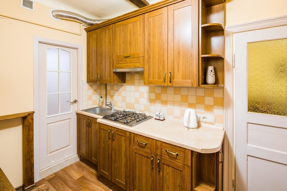 Decorative detail, Communal kitchen