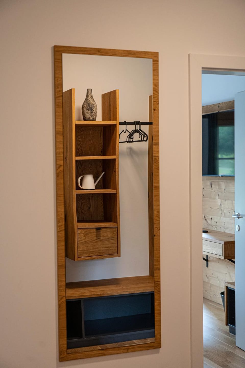 Kitchen or kitchenette, wardrobe