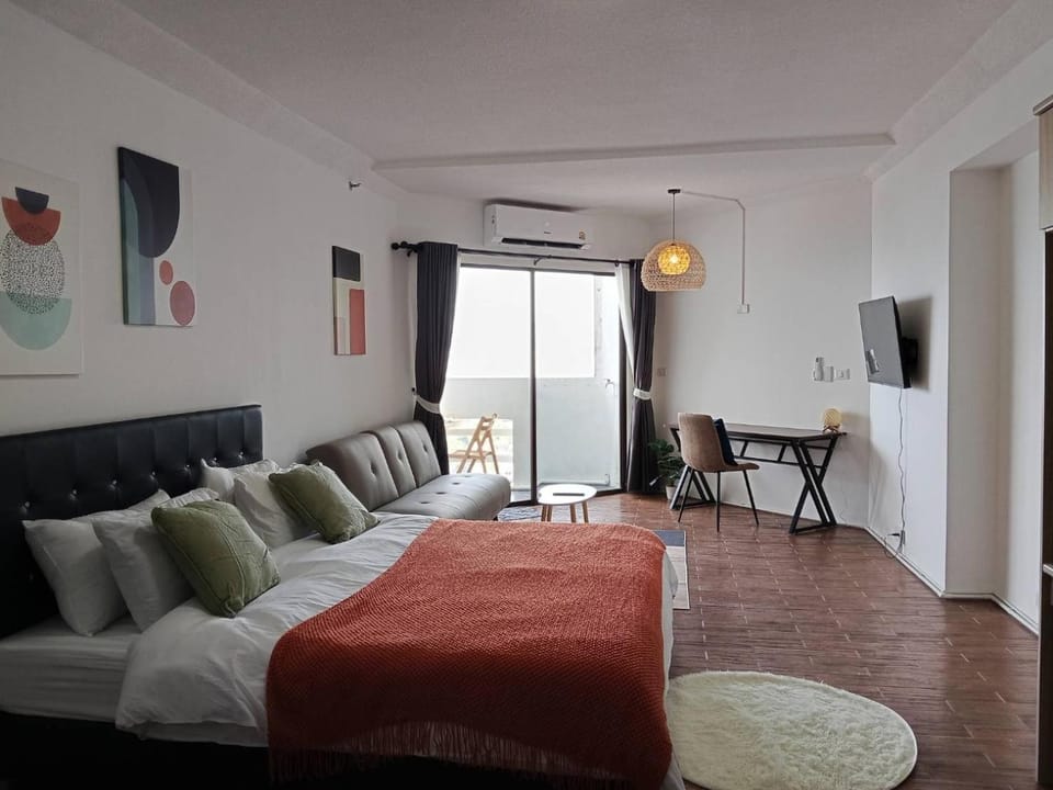 Big studio room 4person Jomtiean356 Apartment in Pattaya City