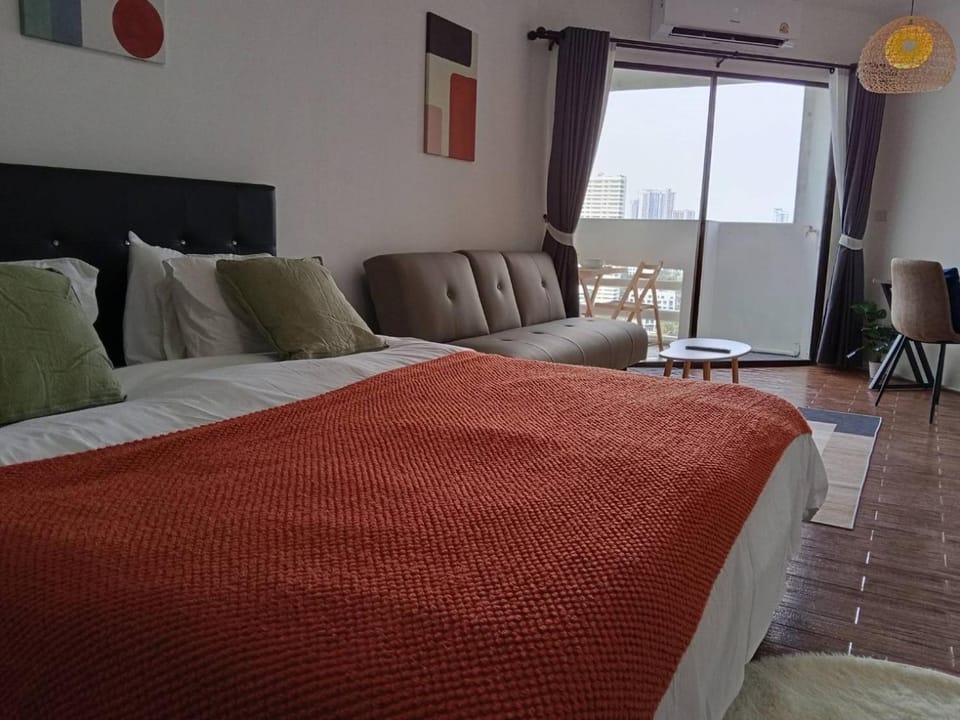 Big studio room 4person Jomtiean356 Apartment in Pattaya City