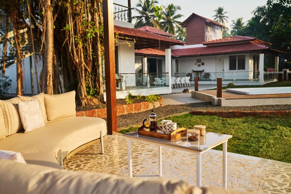 Patio, Garden, Seating area, Garden view