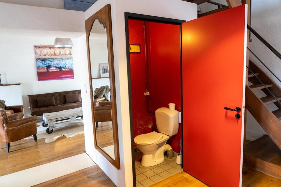 Toilet, Living room