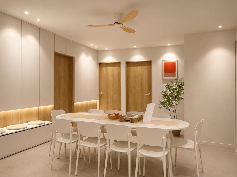 Living room, Dining area