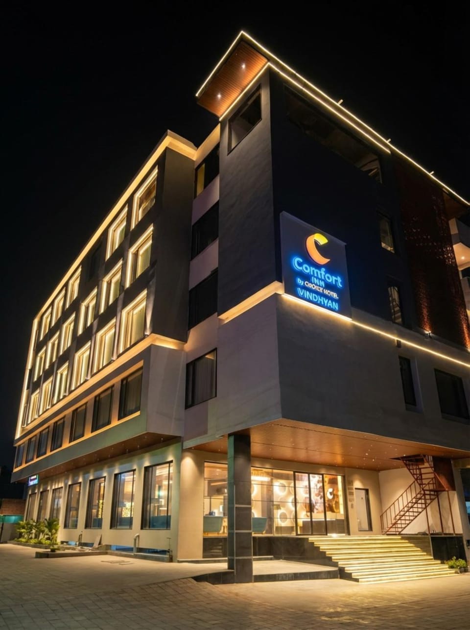 Property building, Night