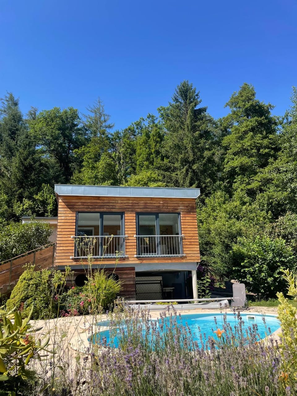 Garden, Pool view