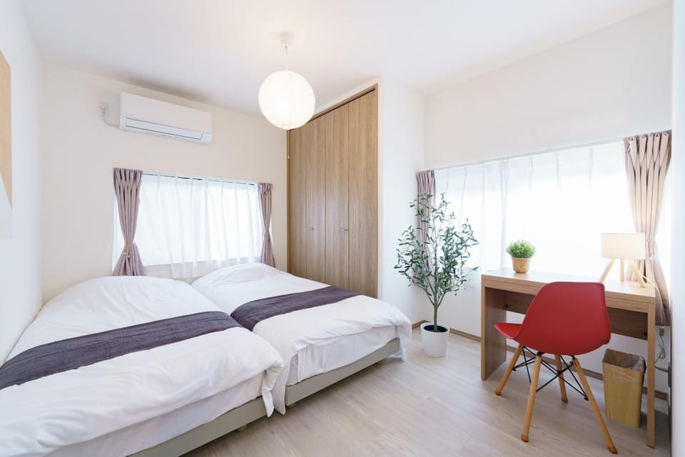 Bed, Bedroom, internet, internet, air conditioner, air conditioner