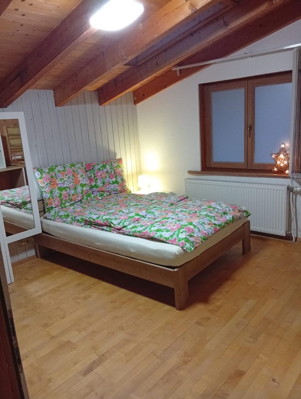 Property building, Living room, Bedroom