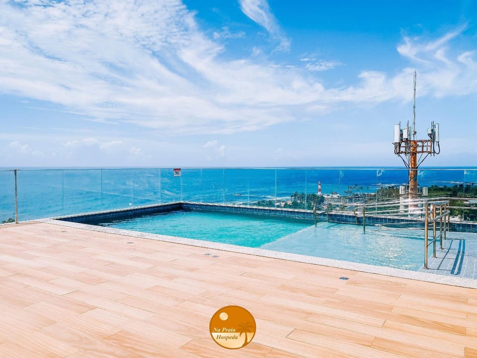 Pool view, Sea view, Swimming pool, sunbed