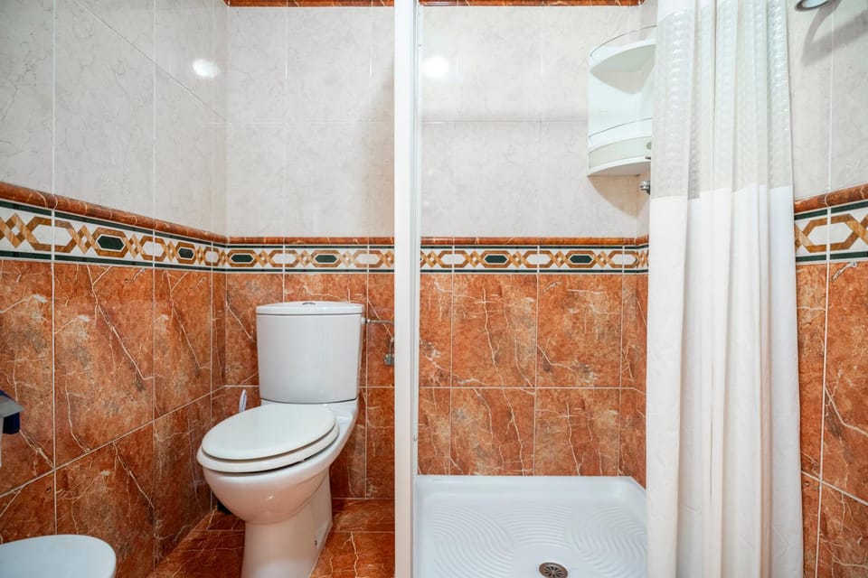 Bathroom, Living room