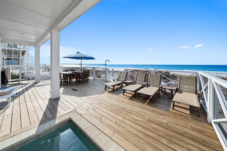 Blessings at Pier Park l Luxury l Gulf Front Oasis with Private Pool l Steps From Pier Park House in Panama City Beach