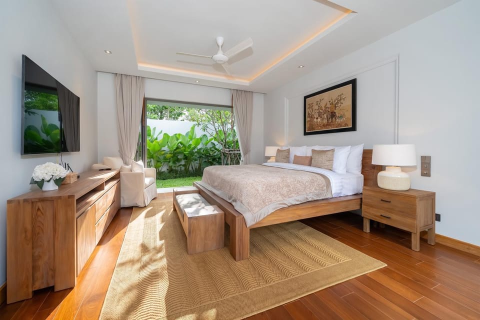 Grand garden villa Free Airport Pickup from 7 days Villa in Choeng Thale