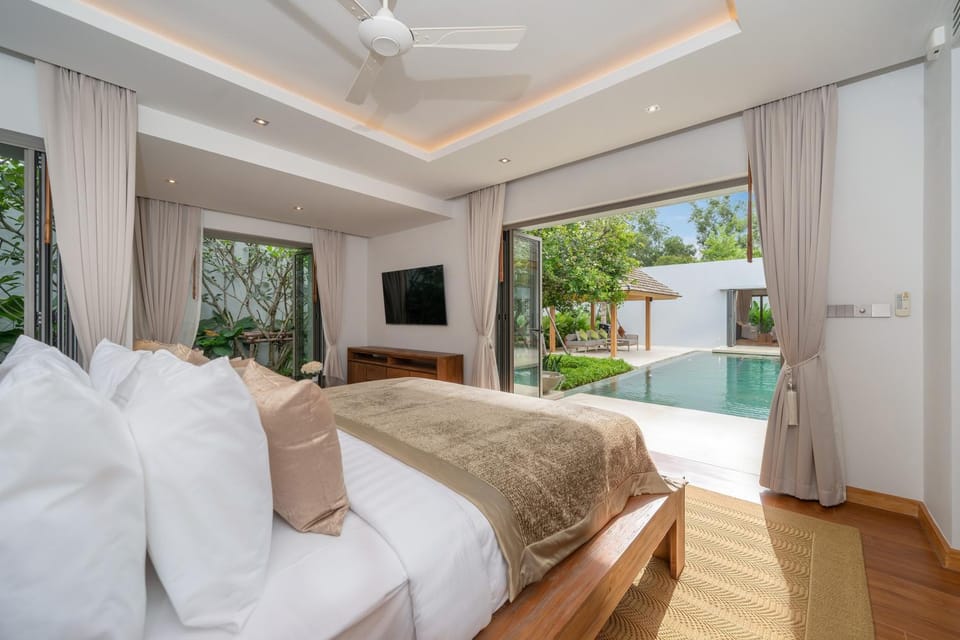 Grand garden villa Free Airport Pickup from 7 days Villa in Choeng Thale