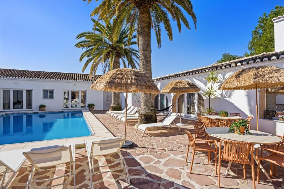 Patio, Seating area, Pool view, Swimming pool