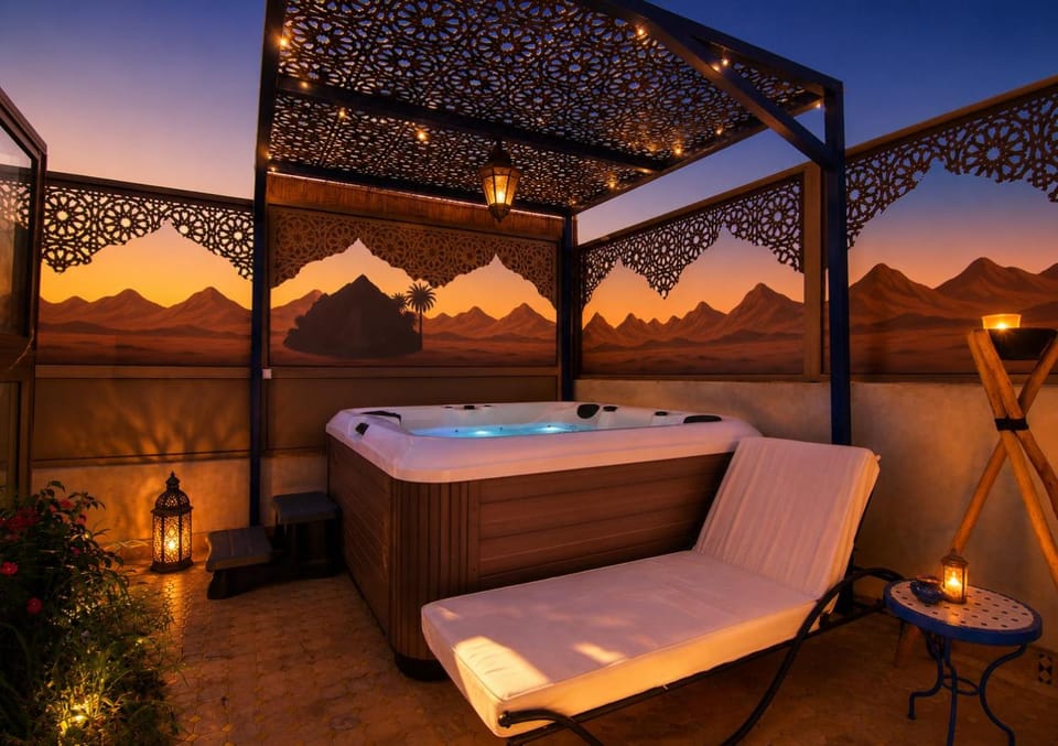 Patio, Hot Tub
