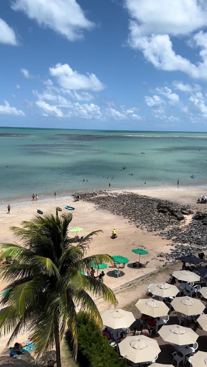Cobertura pé na areia com piscina exclusiva única Apartment in Cabedelo