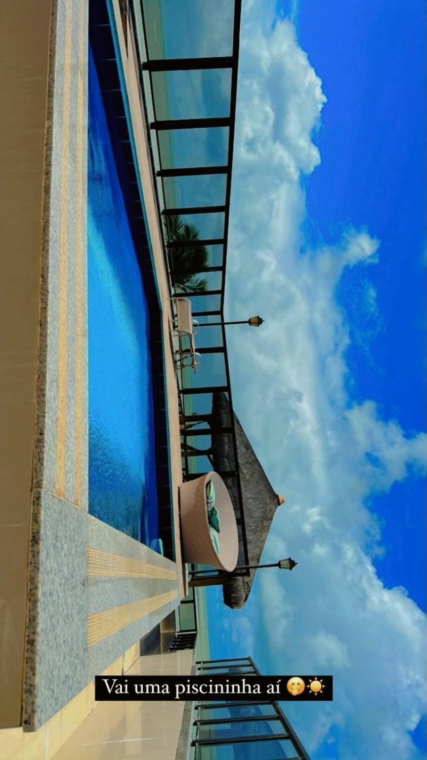 Cobertura pé na areia com piscina exclusiva única Apartment in Cabedelo