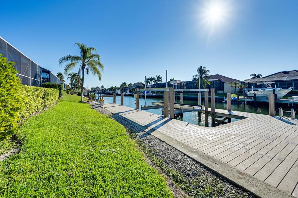 Canal-Front Luxury | Pool, Boat & Relax in Marco House in Marco Island