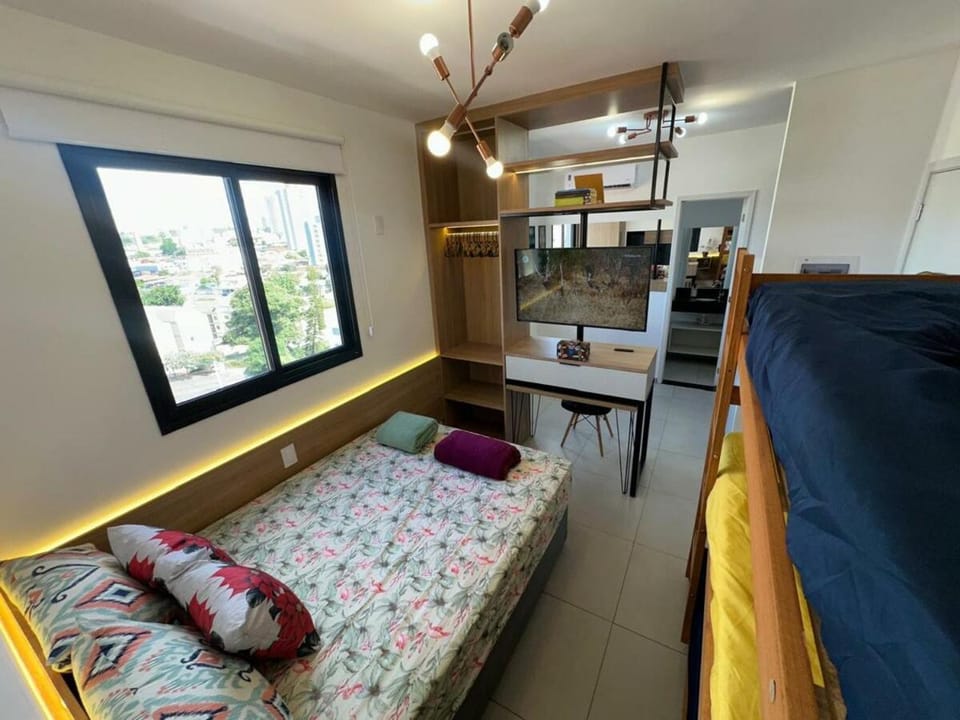 TESLA APT2-Pool, Air, gym, 24-hour portaria Apartment in São Carlos