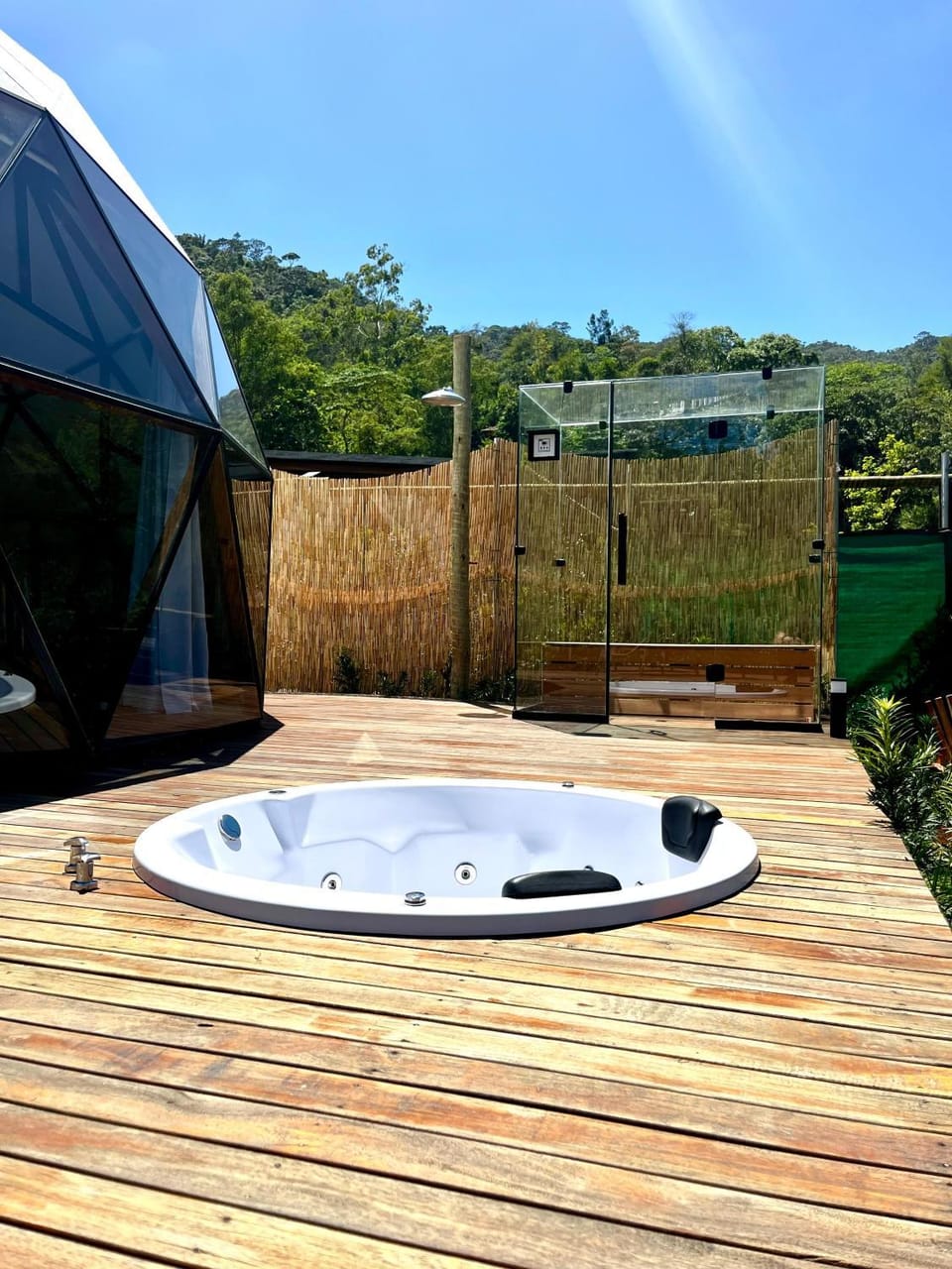 Day, Natural landscape, Hot Tub, Hot Tub, Sauna, Garden view, Open Air Bath