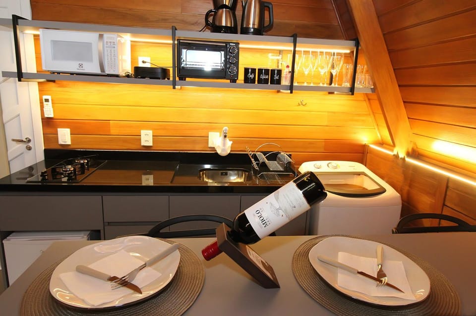 Chalé Semillon, próximo a Miolo Campground/ 
RV Resort in State of Santa Catarina