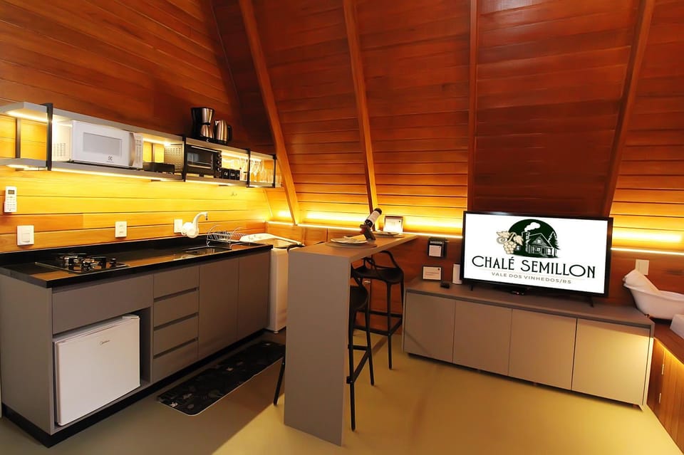 Chalé Semillon, próximo a Miolo Campground/ 
RV Resort in State of Santa Catarina