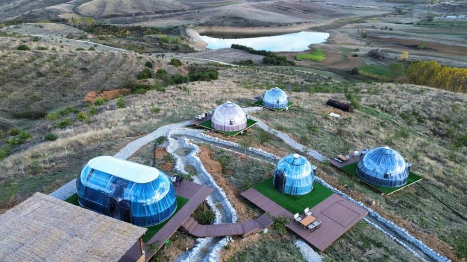 Nearby landmark, Day, Natural landscape, Bird's eye view, Mountain view