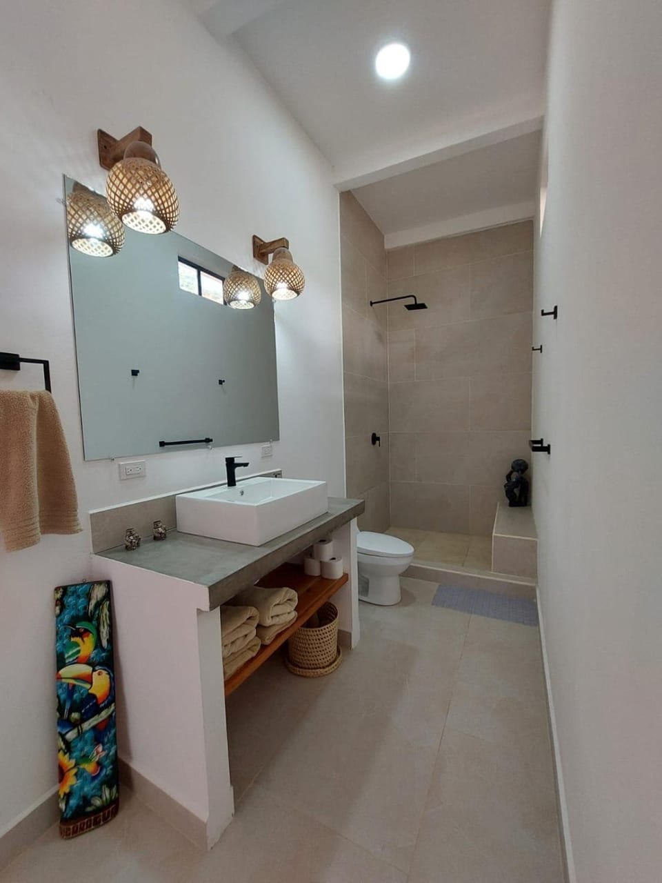 Shower, Toilet, Bathroom, towels