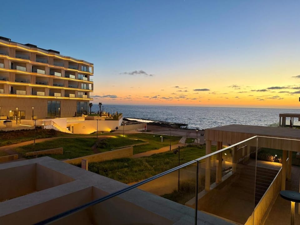 View (from property/room), Balcony/Terrace, Sea view, Sunset