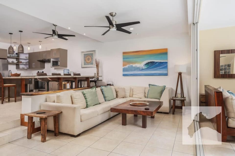 Luxury Beach Condo Walk to Town & Ocean House in Punta Mita