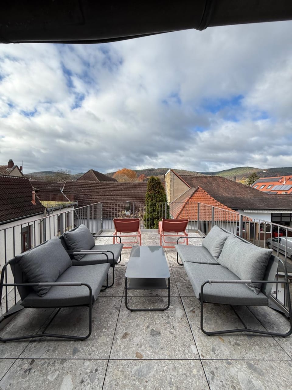Natural landscape, Balcony/Terrace, Mountain view