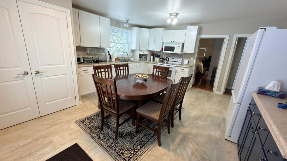 Kitchen or kitchenette, Dining area