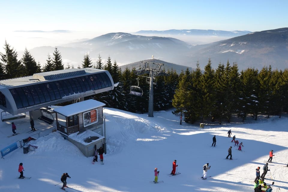 Off site, Winter, Skiing