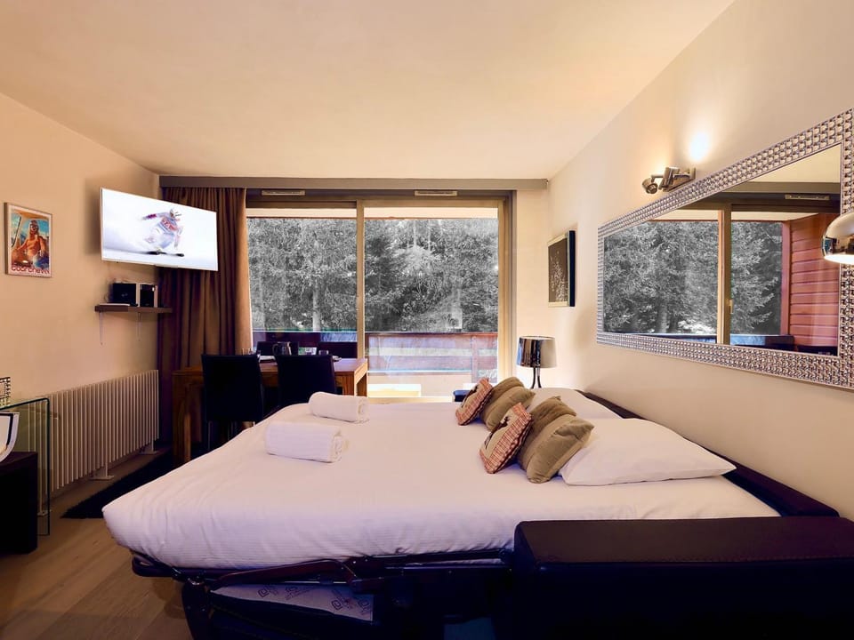 Studio rénové à Courchevel 1850, skis aux pieds, 4 pers, parking inclus - FR-1-575-247 Apartment in Saint-Bon-Tarentaise